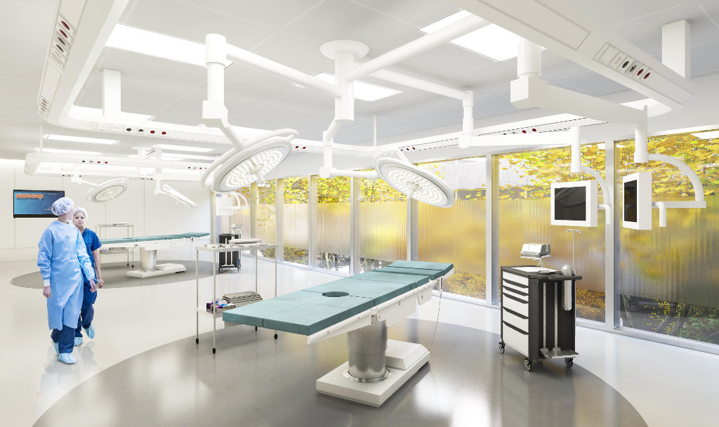 architecte hôpital bloc opératoire