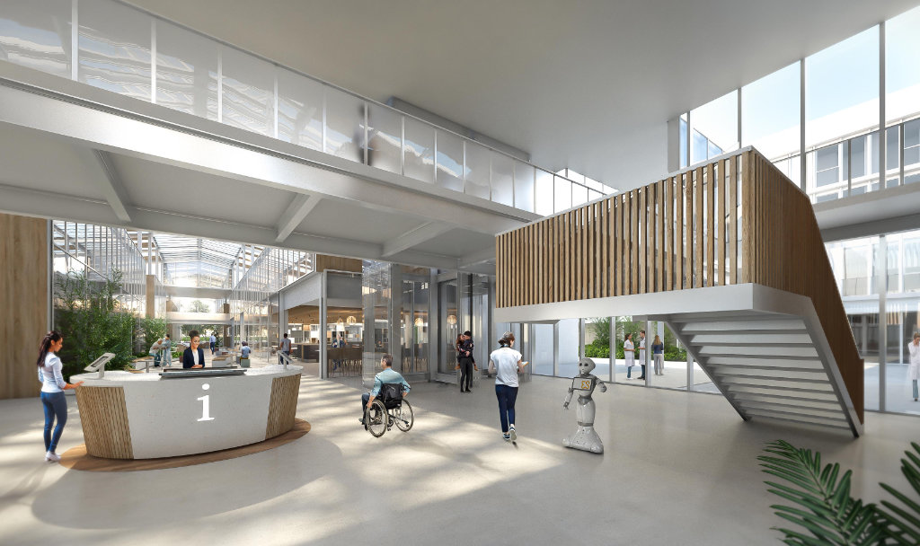 accueil hôpital aménagement