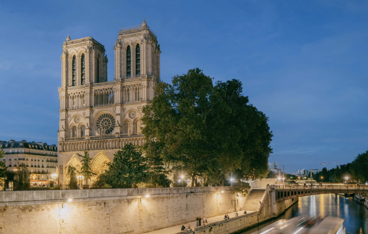 Notre-Dame de Paris nuit