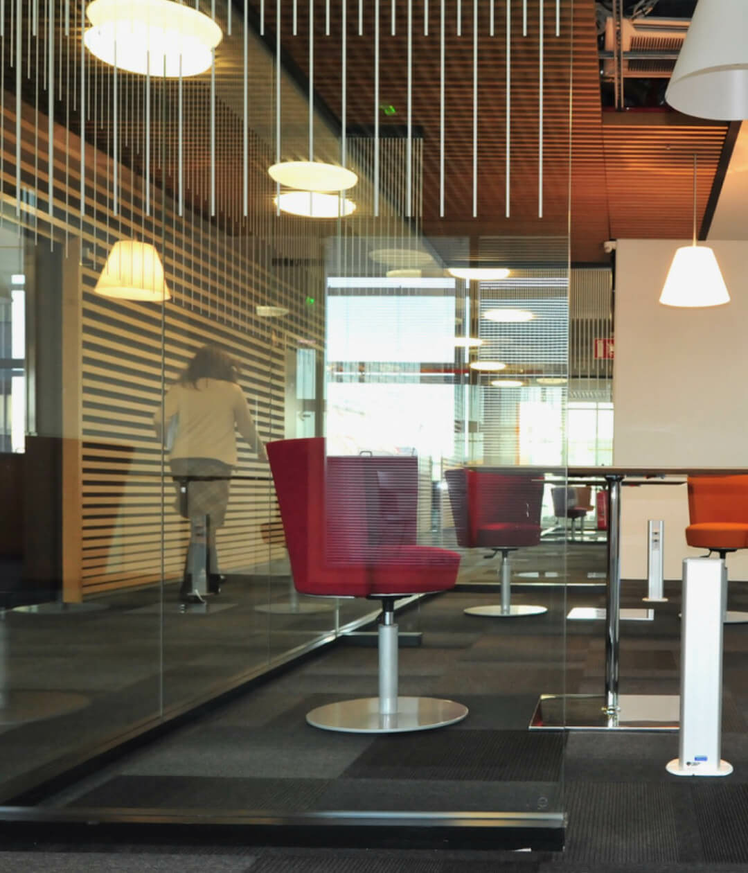Salle de réunion chez Genzyme