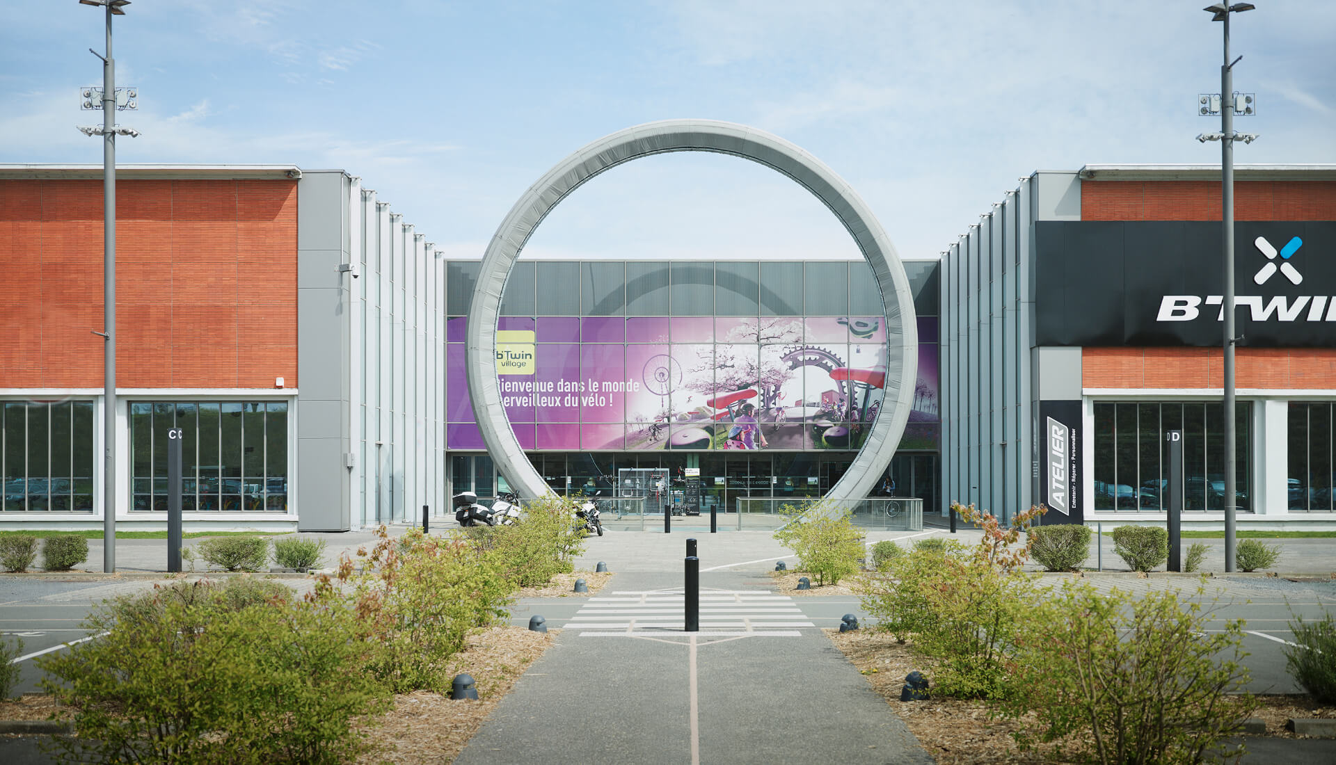 Entrée du btwin campus