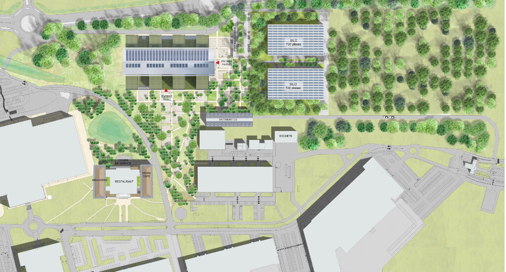 Plan Masse de Dassault aviation