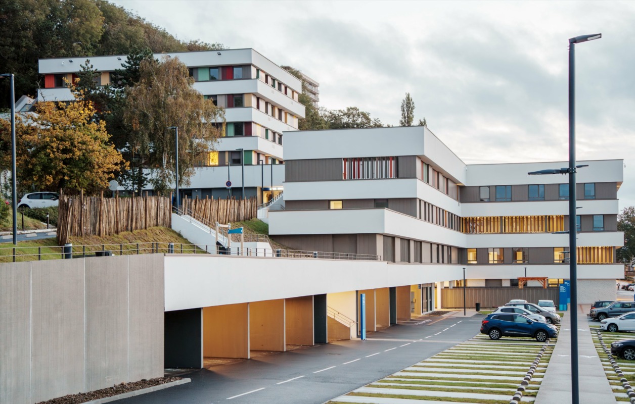 ghh architecture moderne de santé