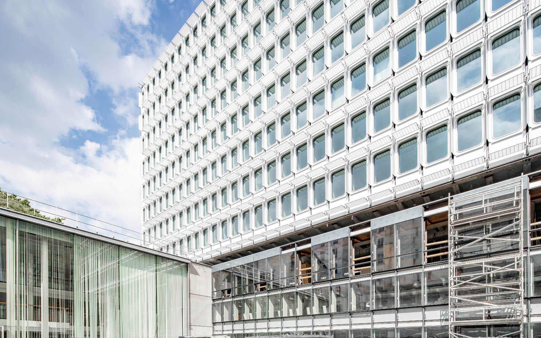 Façades extérieur de l'UNESCO
