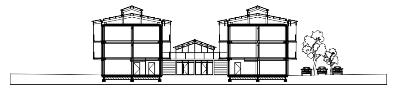 Découpe de la maison de Rodolphe
