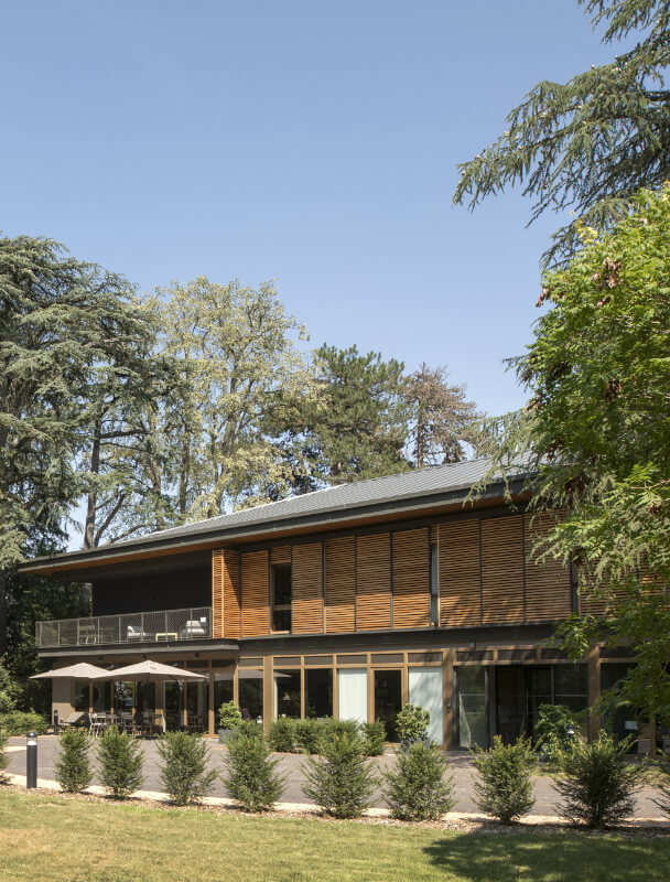 Maison de répit dehors