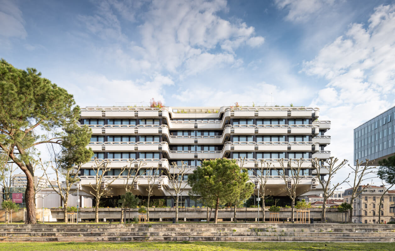 Mériadeck vue rue
