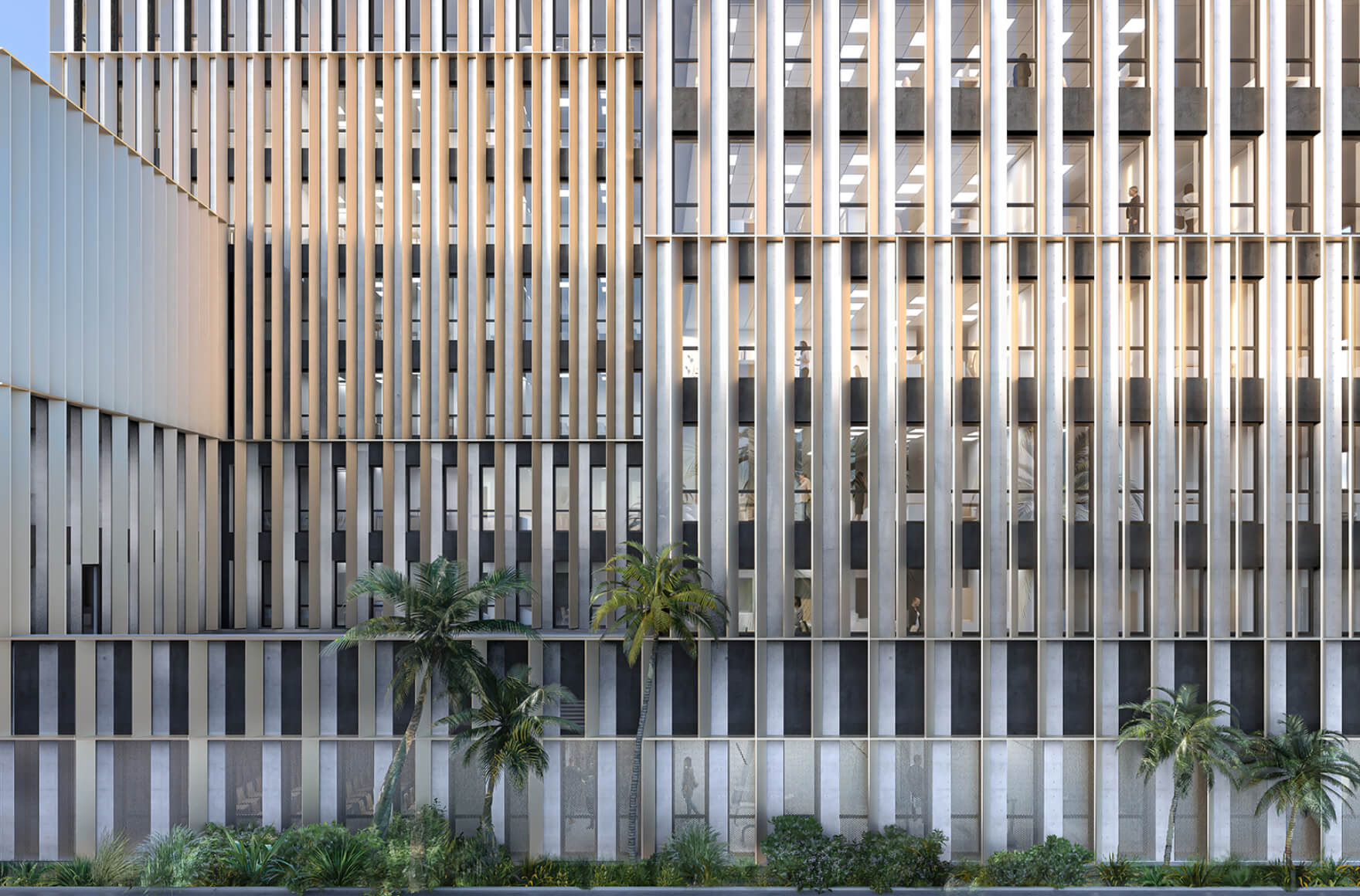 Zoom sur les façades d'Orange Bamako