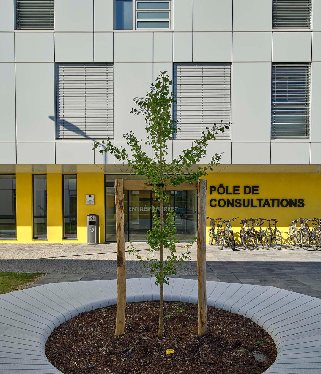 Entrée de la clinique Mutualiste