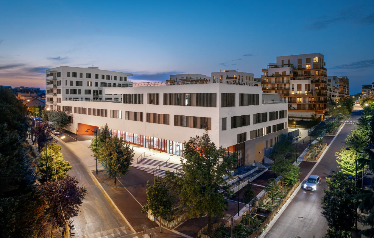 Caserne de rueil vue de dehors