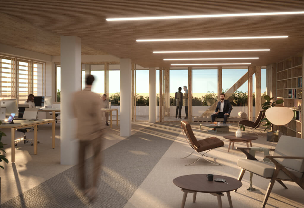 Intérieur du projet Komorebi