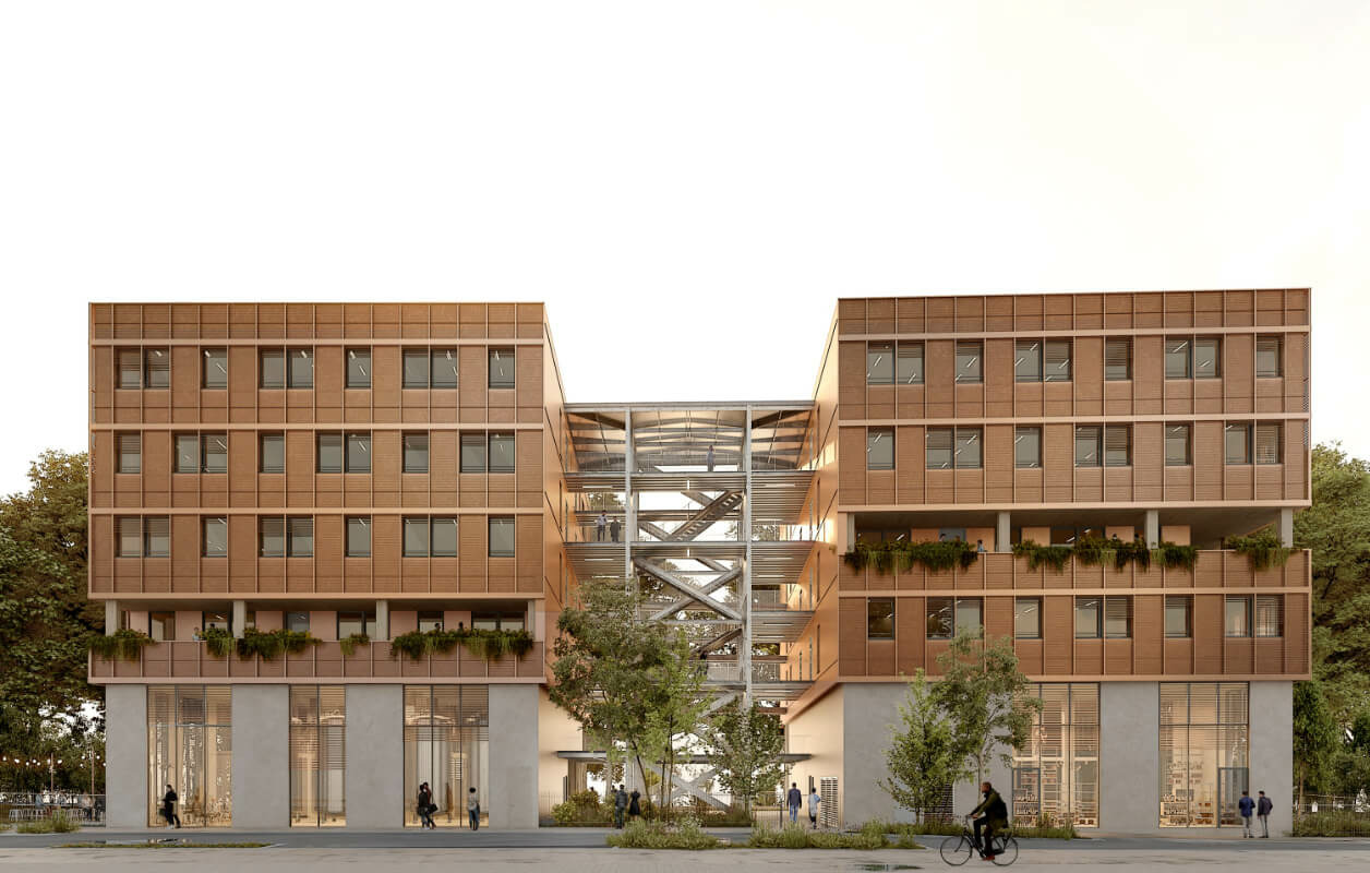 Komorebi vue piéton