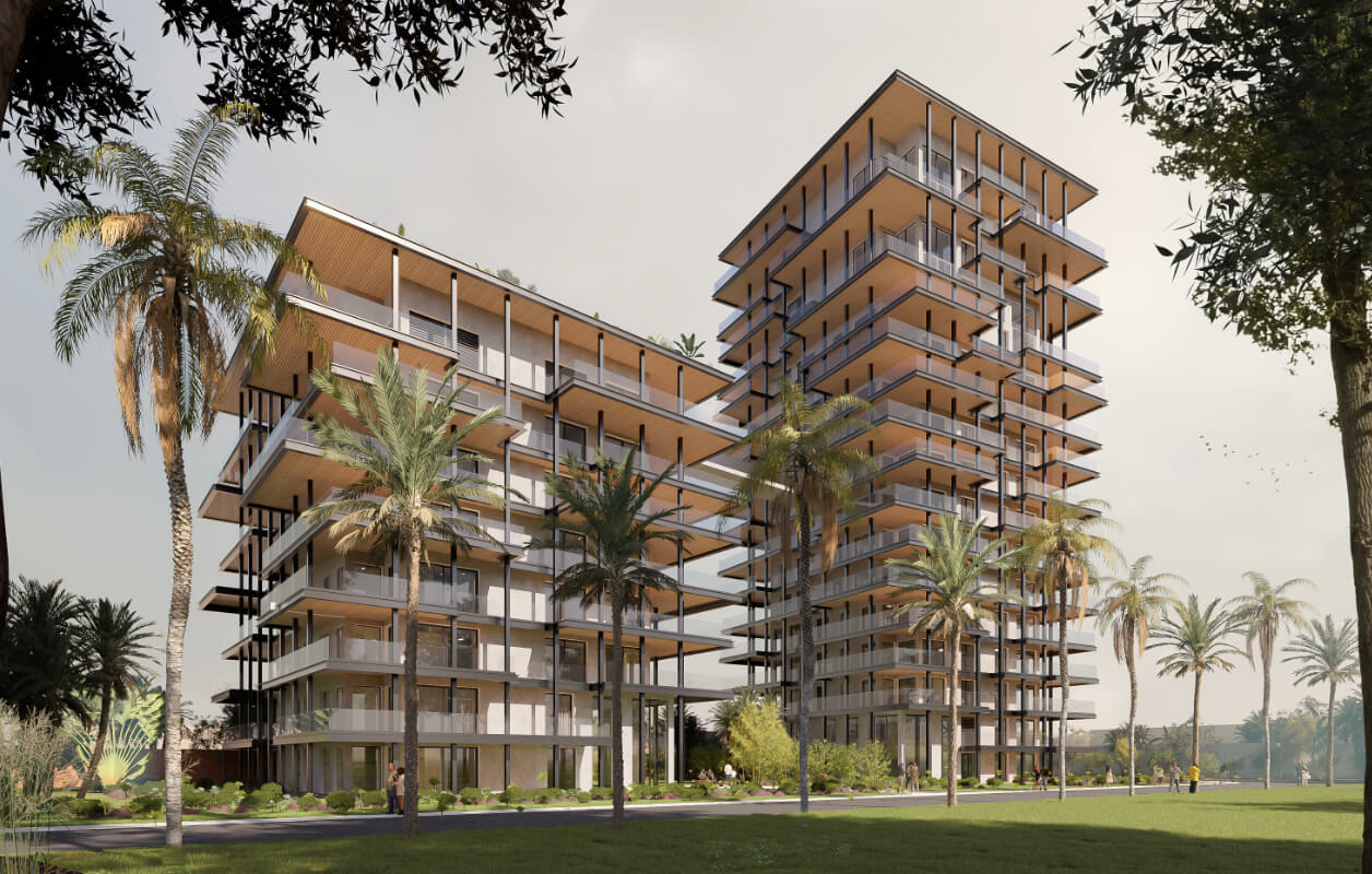 Extérieur du Park Alarobia