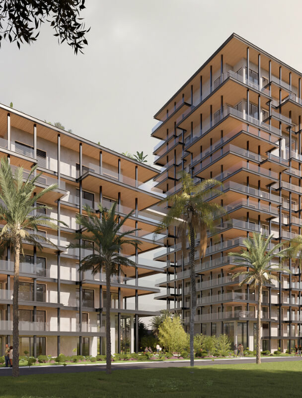 Extérieur du Park Alarobia