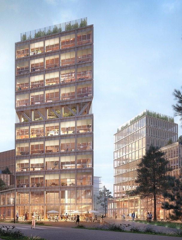 architecture moderne innovante heal campus