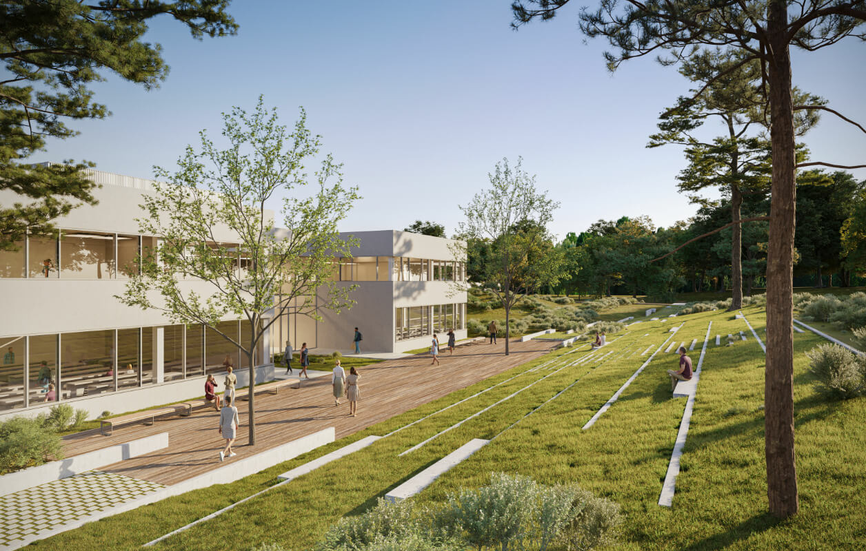 Entrée Sud CentraleSupélec