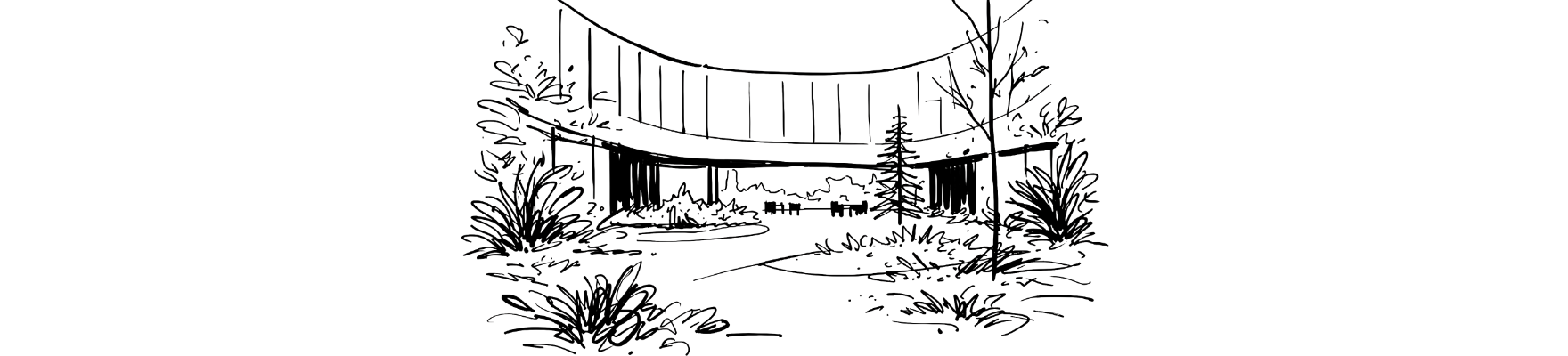 Esquisse de l'incubateur de Bromont