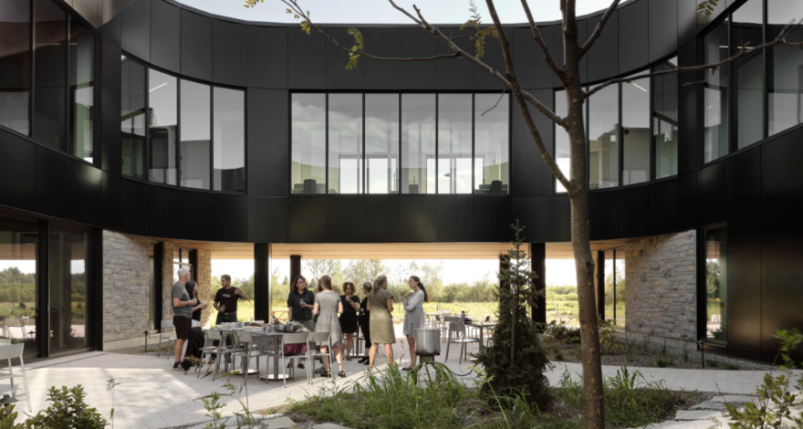 Inauguration de l'incubateur de Bromont