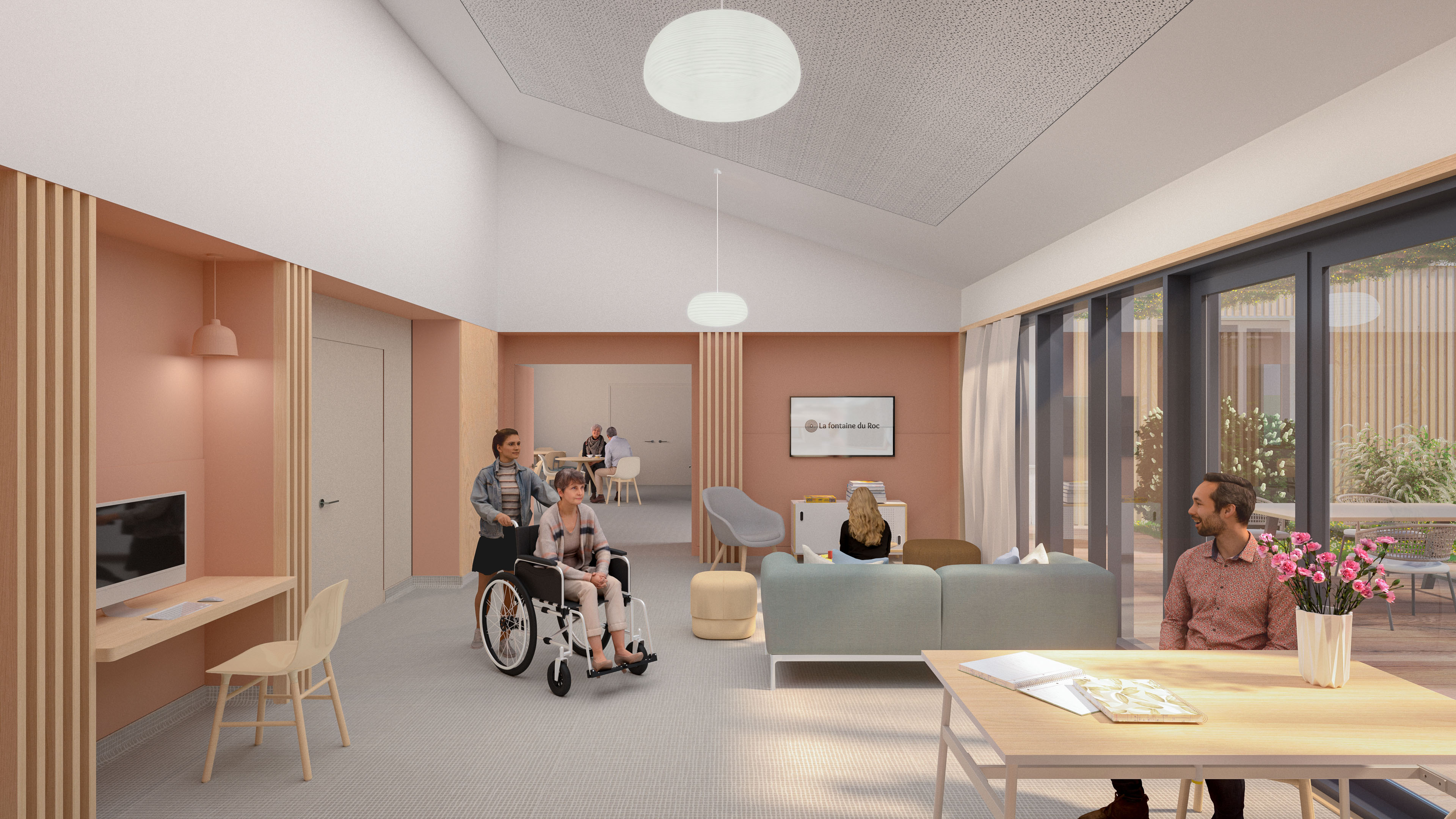 maison accueil ch la rochelle interieur