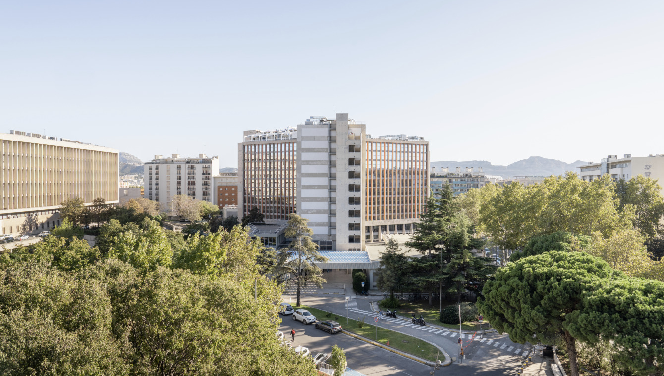 La Timone de l'extérieur