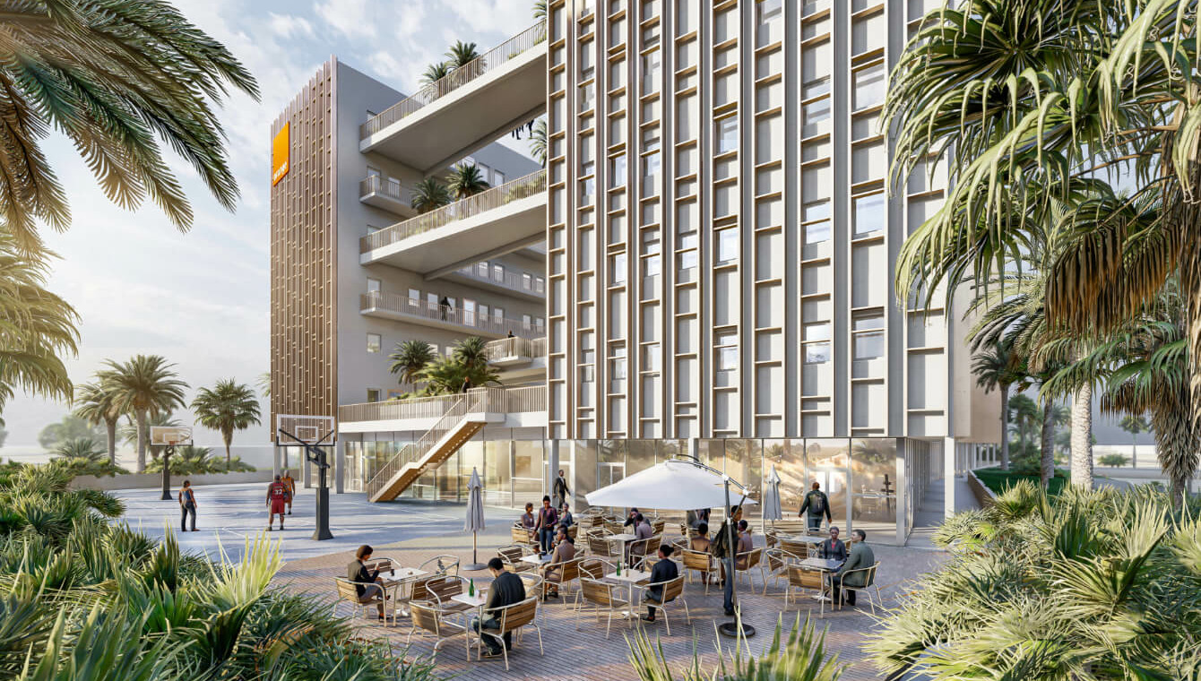parvis projet architecture