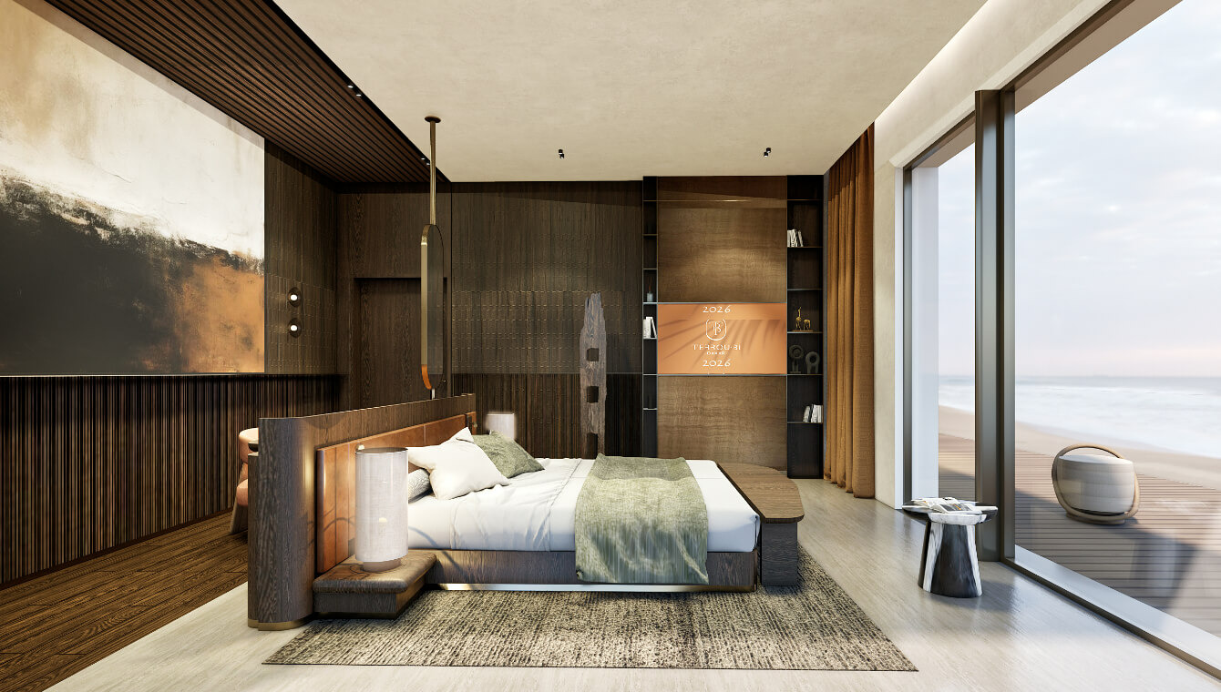 Chambre témoin de l'hôtel Terrou-Bi à Dakar