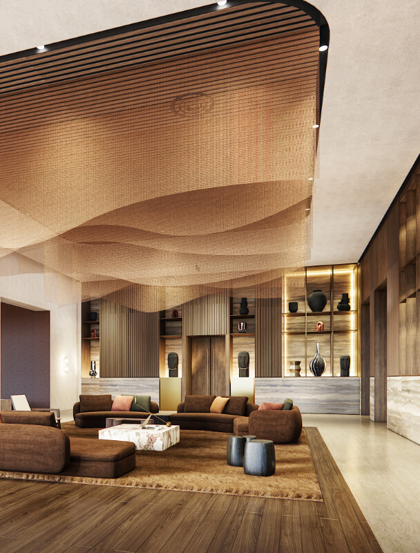 Accueil de l'hôtel Terrou-Bi à Dakar