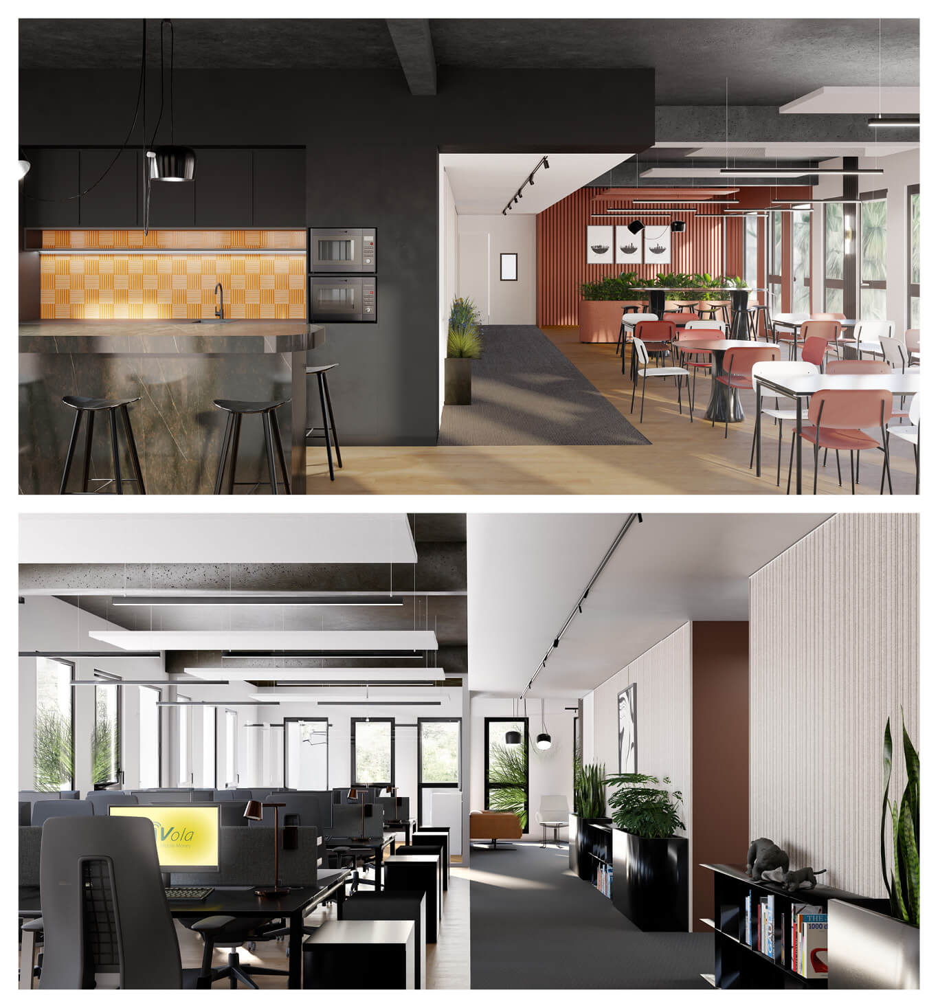 Intérieur de The Bureau