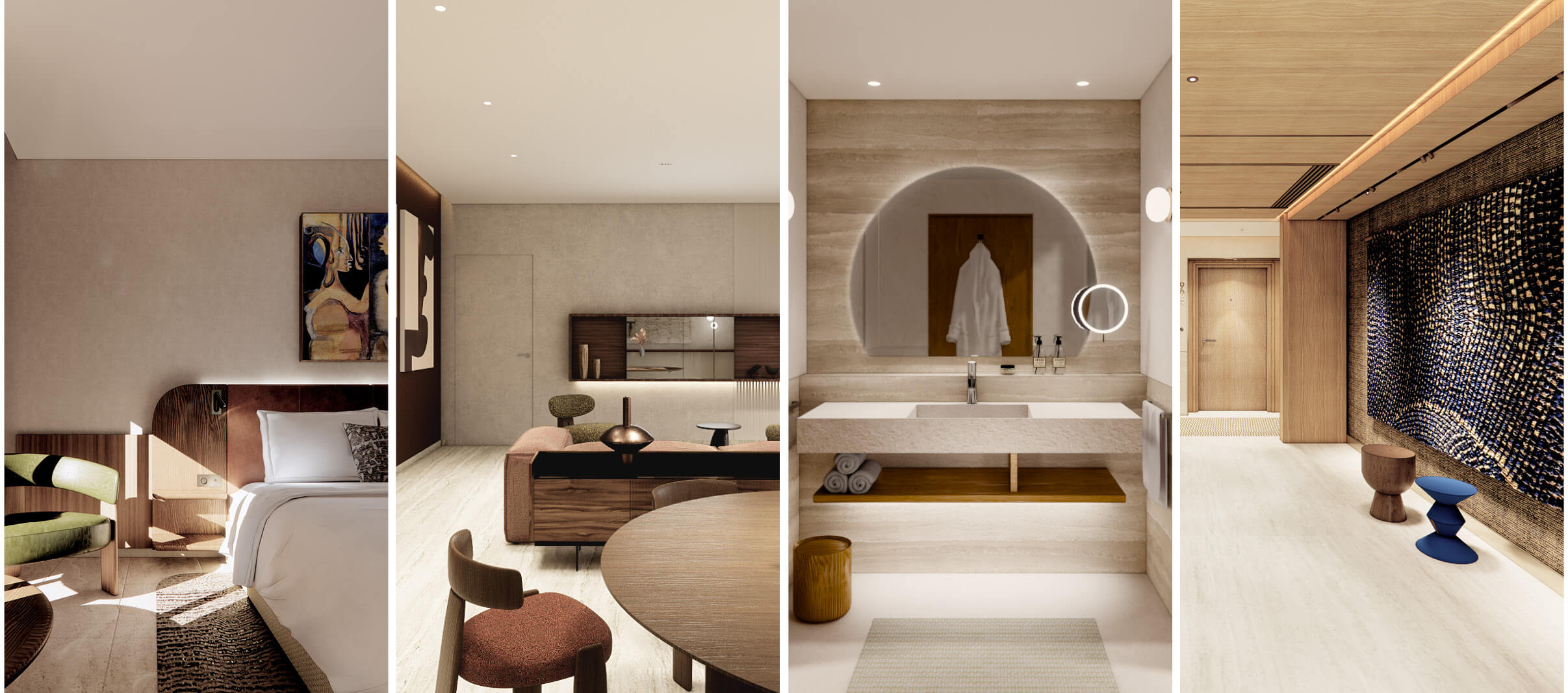 Montage intérieur hôtel TerrouBi