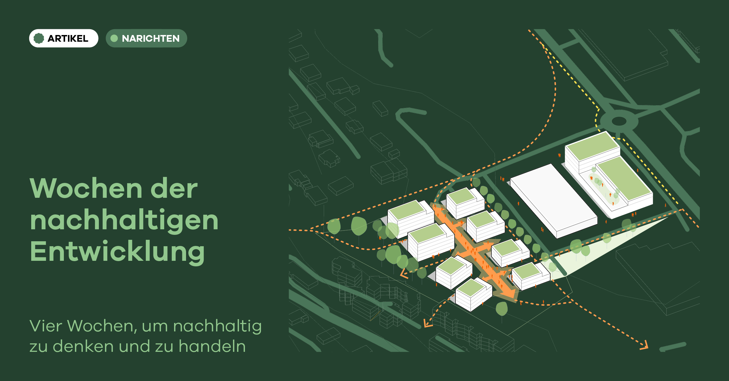 Vier Wochen für nachhaltiges Denken und Handeln