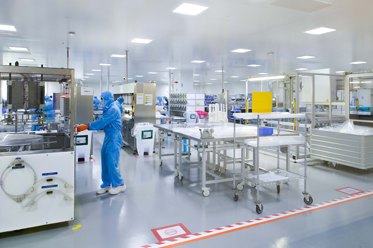 architecte laboratoire salle propre