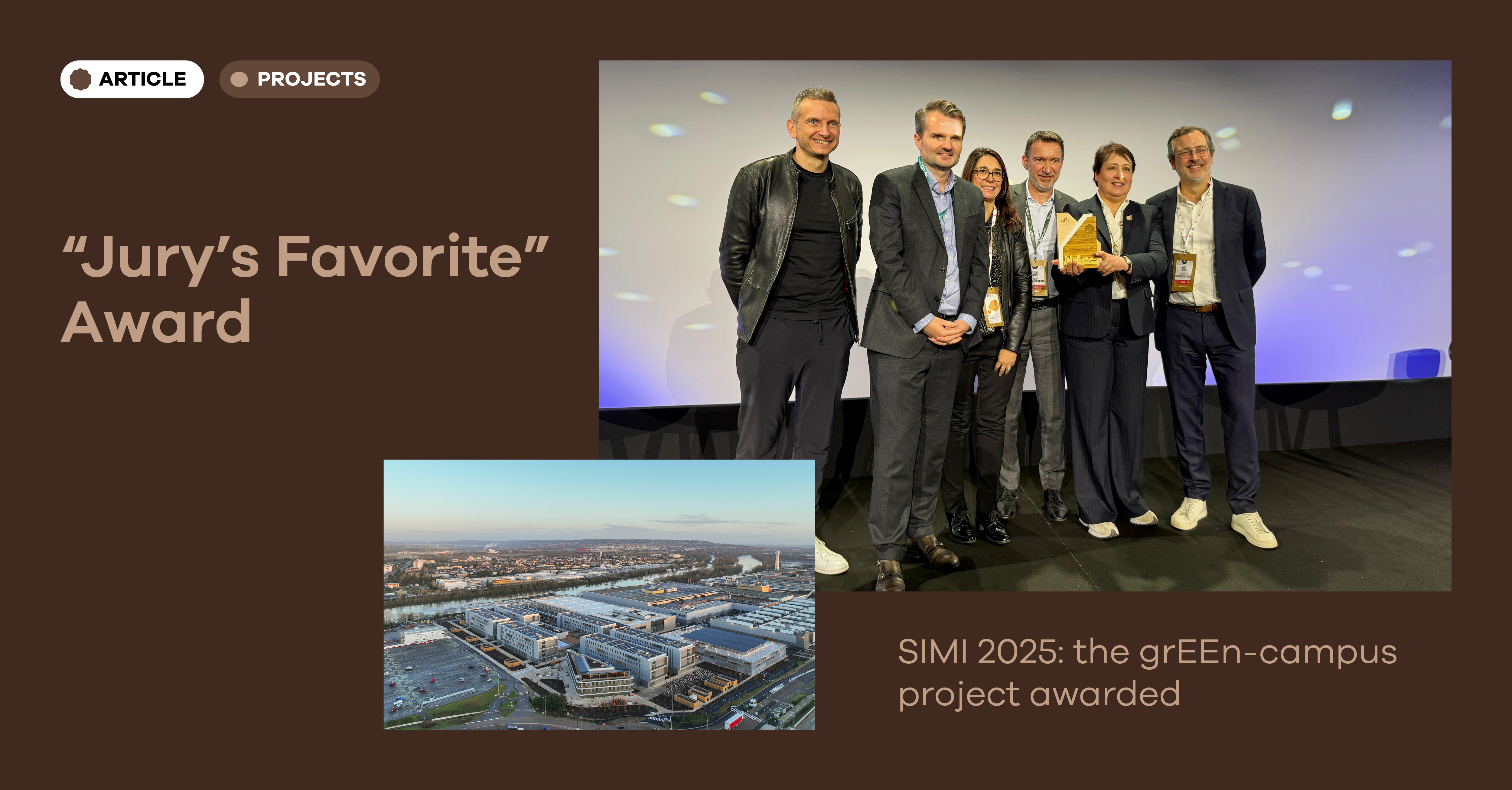 SIMI 2025: the grEEn-campus project awarded