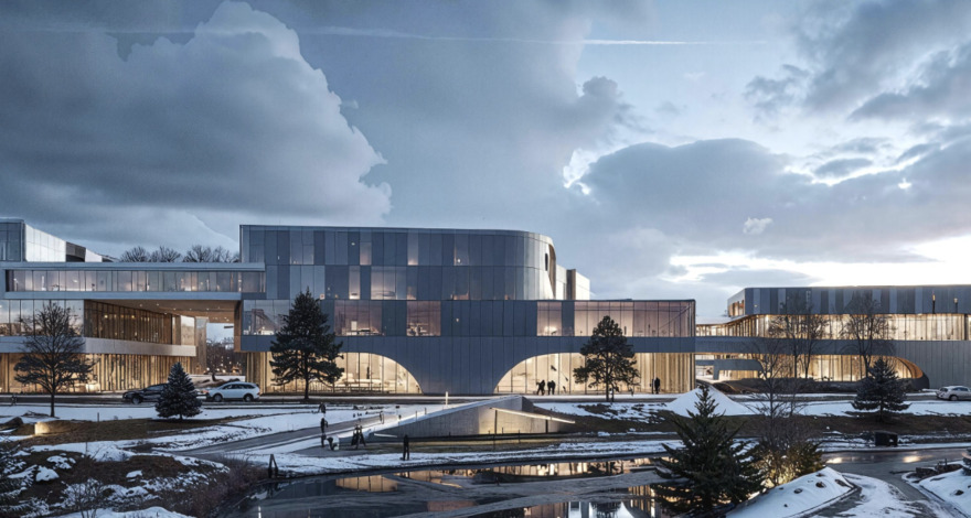 Carrefour de l'eau en extérieur