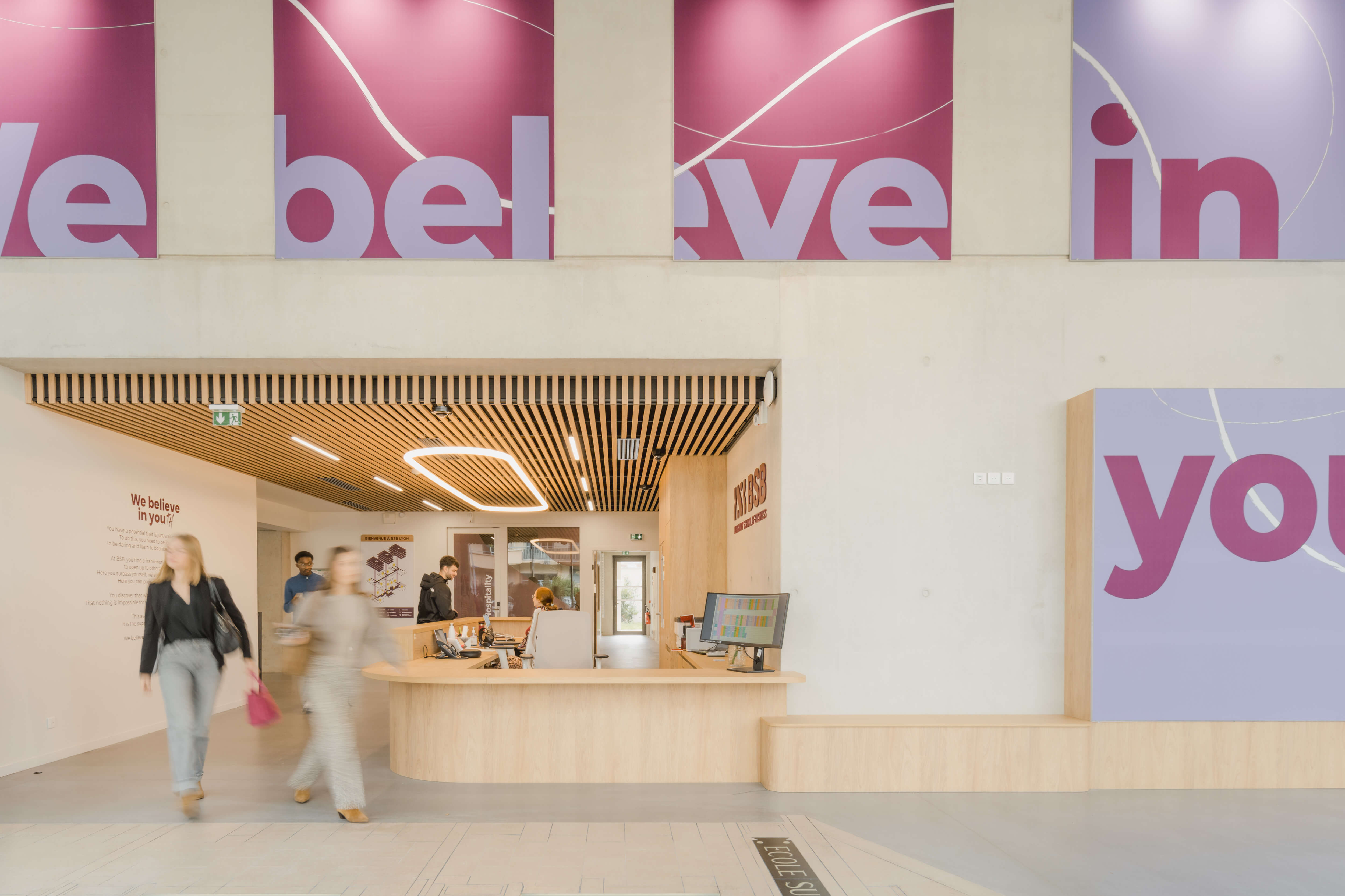 BSB Lyon : une école qui s’habite, qui se vit, qui se raconte.