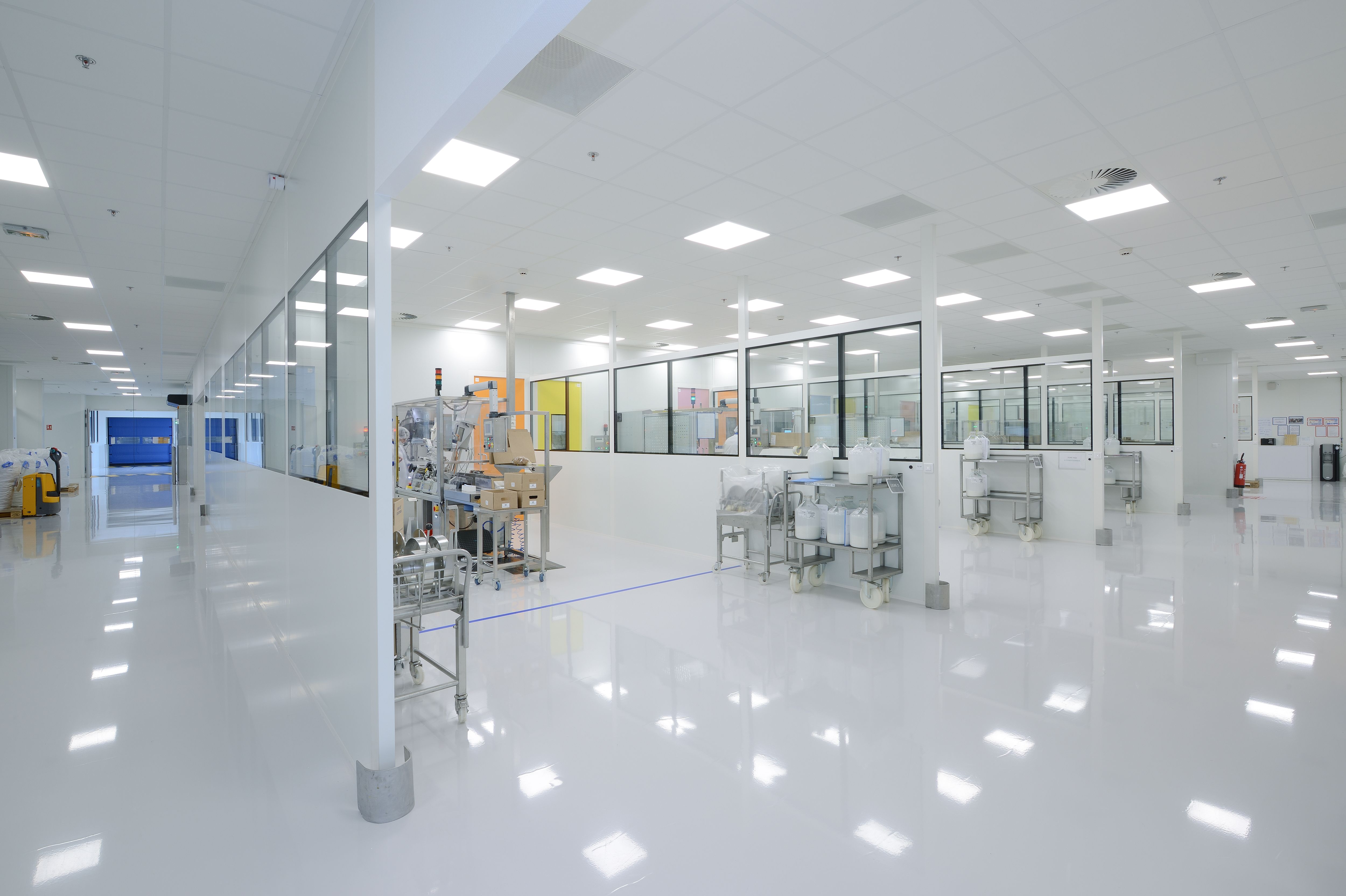 salle propre laboratoire boiron