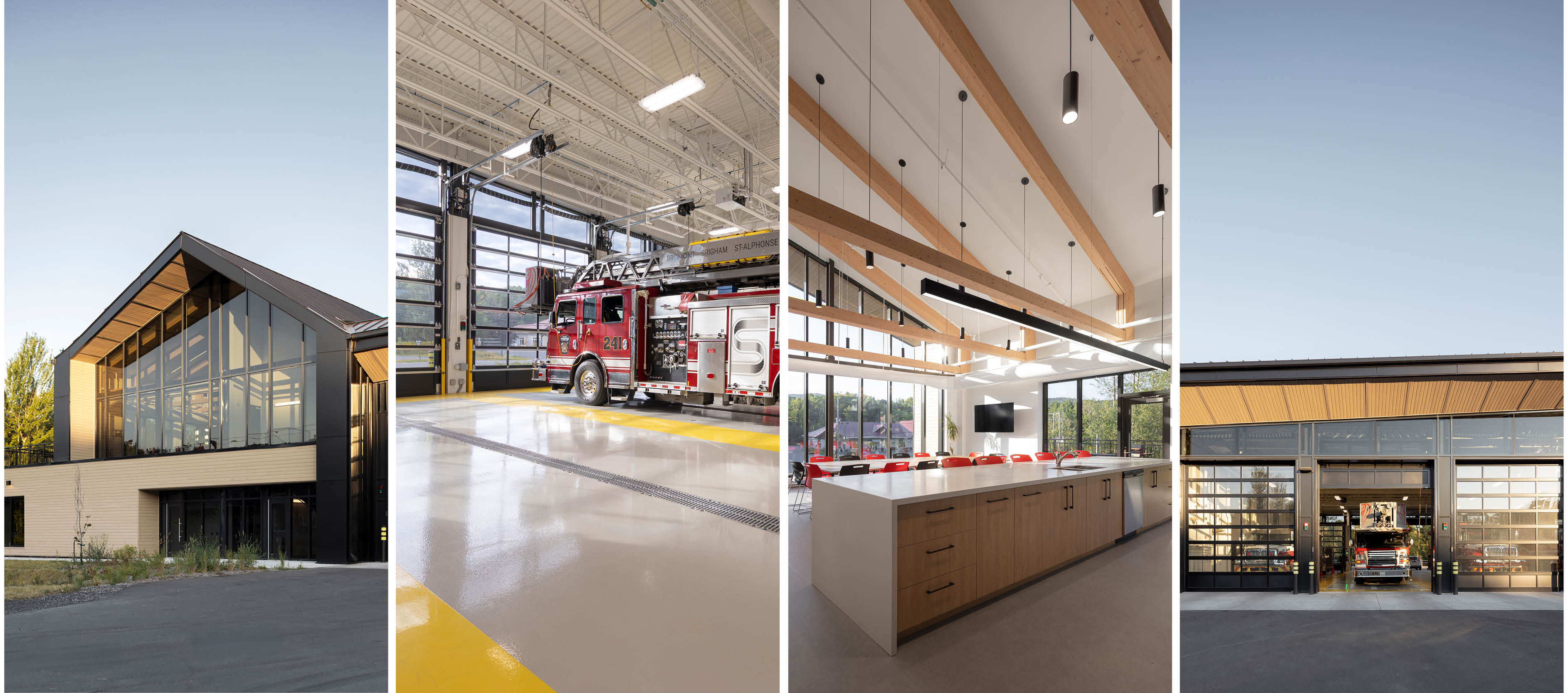 montage pour caserne bromont