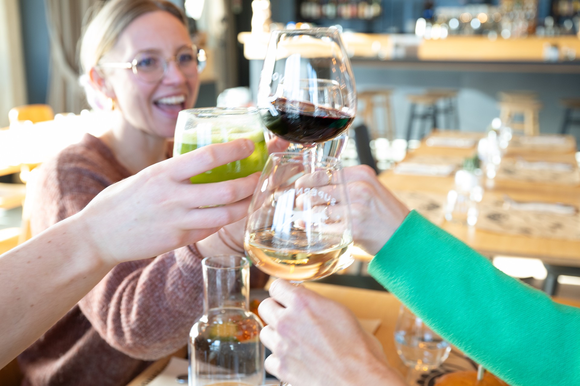 Moment convivial au supernova