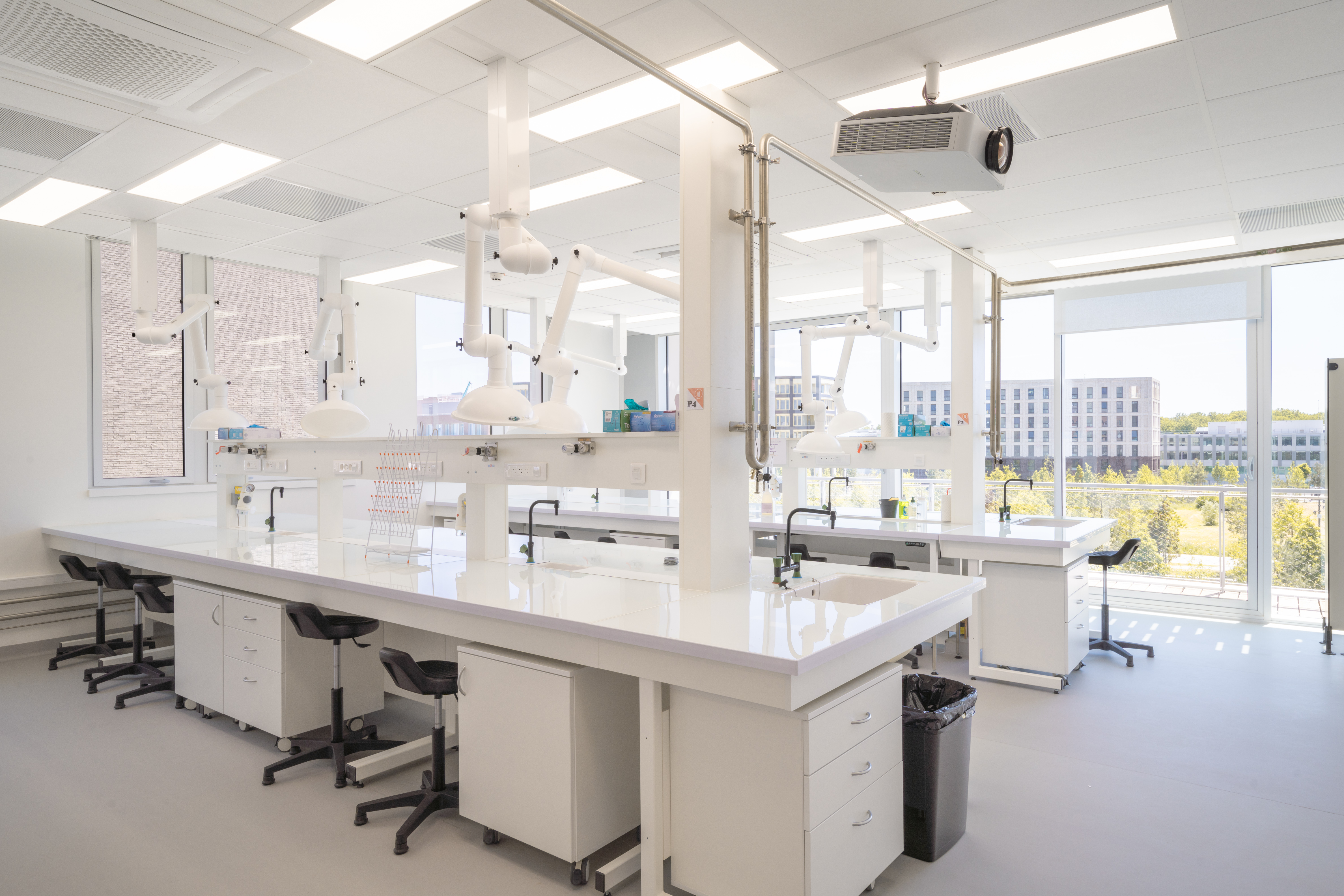 Laboratoire, salle blanche