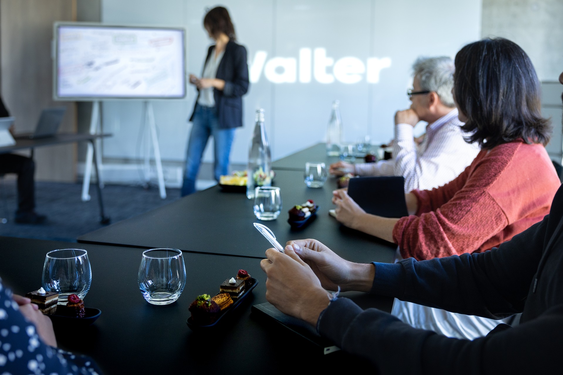 Réunion chez Walter