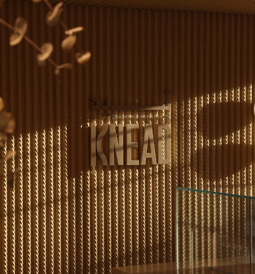 Knead bakery logo