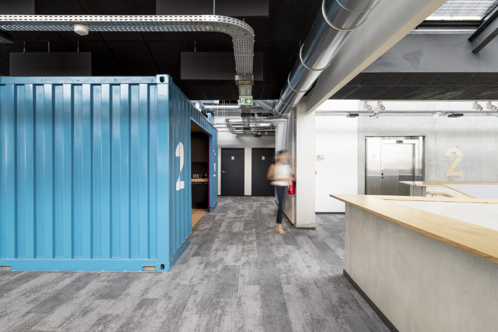 espace tertiaire usine