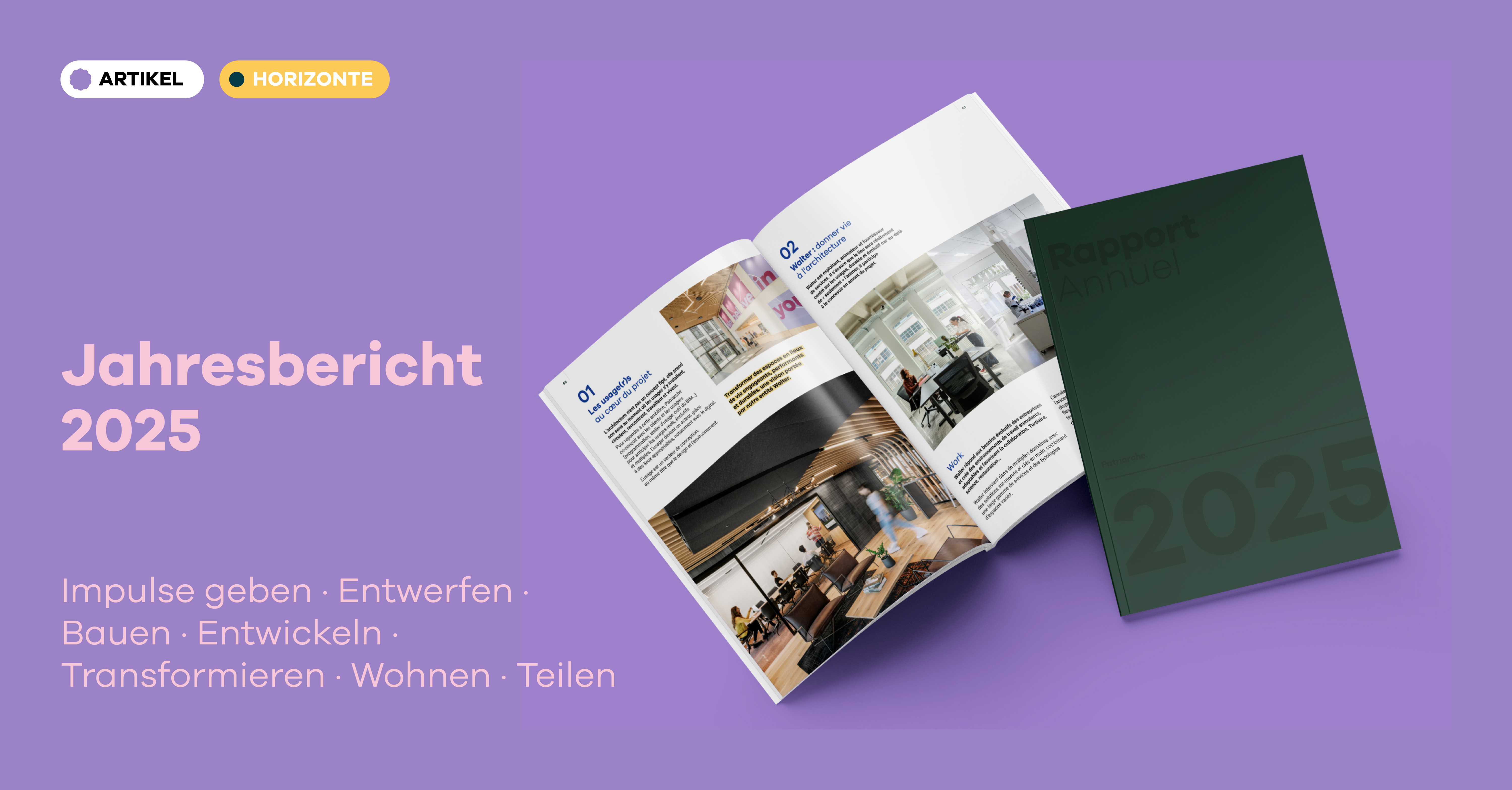 etiquette rapport annuel allemand