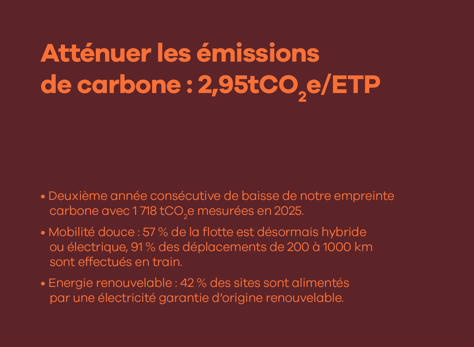 atténuer les émissions carbone