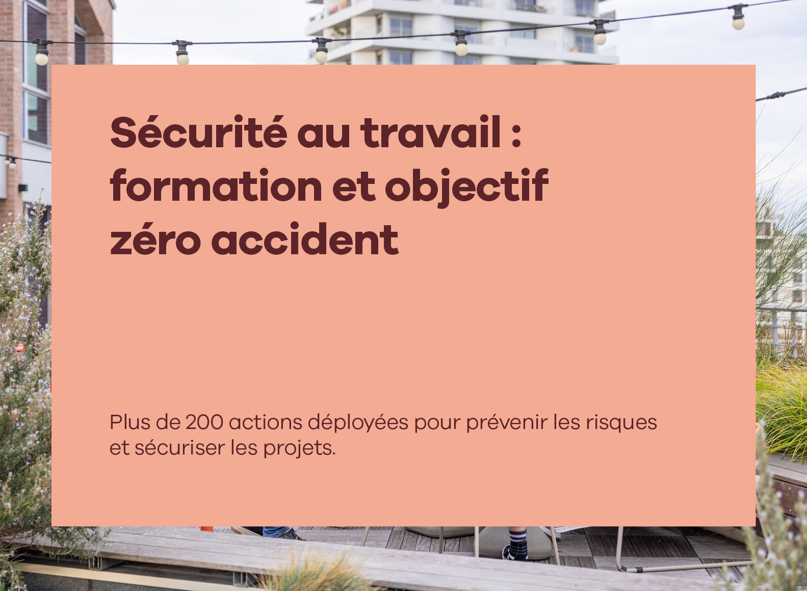 sécurité au travail