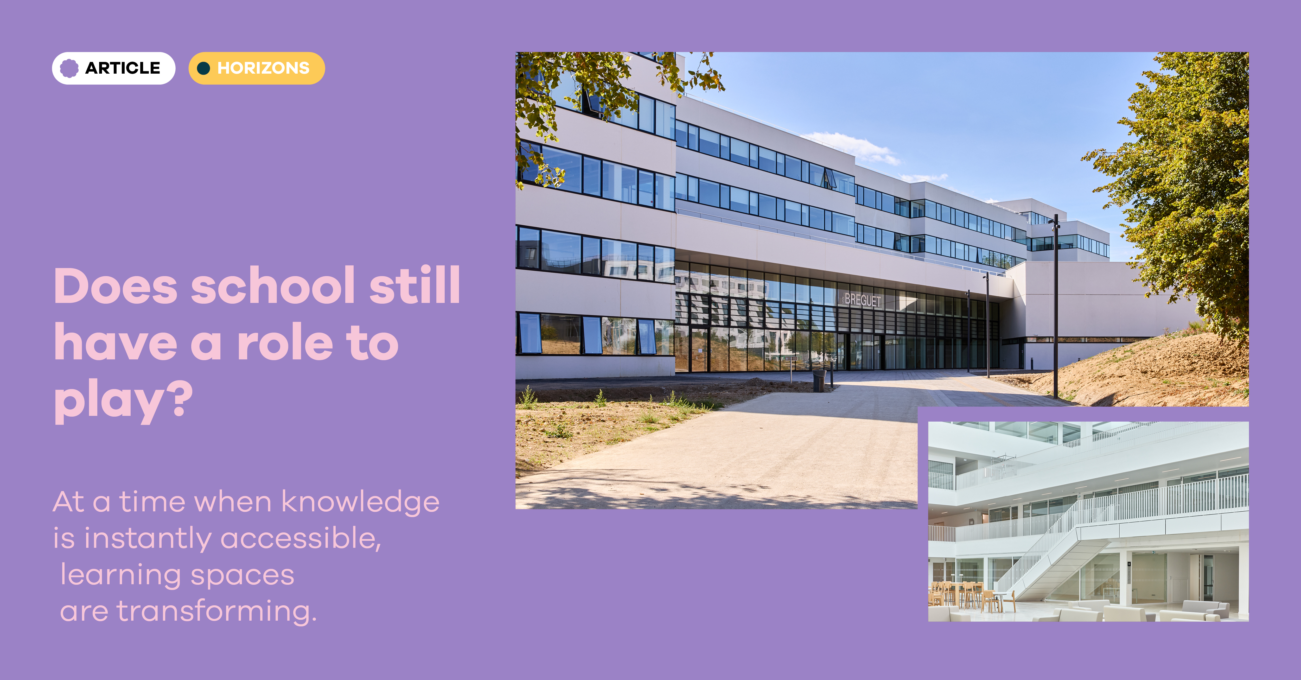 How can we design learning environments in a world of constant access to knowledge?